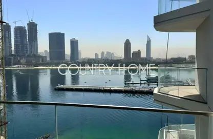 Apartment - 2 Bedrooms - 3 Bathrooms for rent in Palace Beach Residence Tower 2 - Palace Beach Residence - EMAAR Beachfront - Dubai Harbour - Dubai