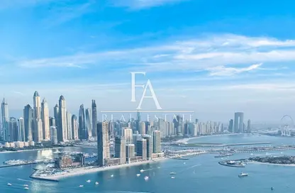 Apartment - 2 Bedrooms - 3 Bathrooms for sale in Seapoint Tower 1 - Seapoint - EMAAR Beachfront - Dubai Harbour - Dubai