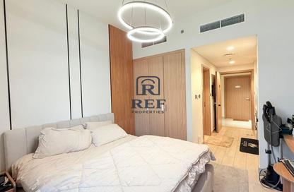 Apartment - Studio - 1 Bathroom for rent in Azizi Riviera 46 - Azizi Riviera - Meydan One - Meydan - Dubai