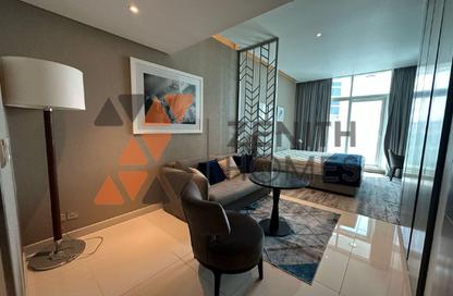 Apartment - Studio - 1 for rent in Damac Maison Prive A - Damac Maison Prive - Business Bay - Dubai