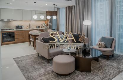 Apartment - 1 Bedroom - 1 Bathroom for rent in Beach Isle Tower 1 - Beach Isle - EMAAR Beachfront - Dubai Harbour - Dubai