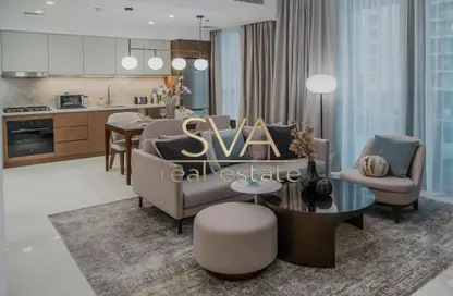 Apartment - 1 Bedroom - 1 Bathroom for rent in Beach Isle Tower 1 - Beach Isle - EMAAR Beachfront - Dubai Harbour - Dubai