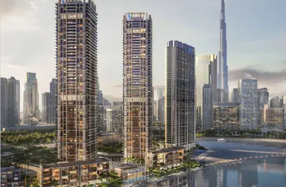 Apartment - 1 Bedroom - 2 Bathrooms for sale in Peninsula Four - Peninsula - Business Bay - Dubai