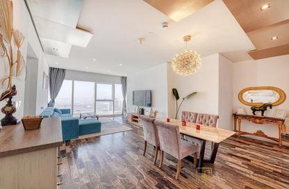 Apartment - 2 Bedrooms - 3 Bathrooms for rent in Damac Heights - Dubai Marina - Dubai