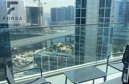 Apartment - Studio - 1 for rent in Marquise Square Tower - Business Bay - Dubai