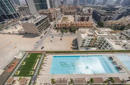 Apartment - 1 Bedroom - 2 Bathrooms for rent in Binghatti Onyx - District 15 - Jumeirah Village Circle - Dubai