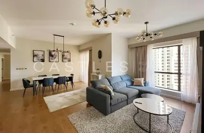 Apartment - 2 Bedrooms - 3 Bathrooms for rent in Rimal 3 - Rimal - Jumeirah Beach Residence - Dubai