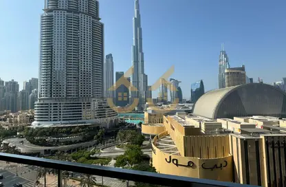 شقة - غرفة نوم - 1 حمام للايجار في بوليفارد بوينت - وسط مدينة دبي - دبي