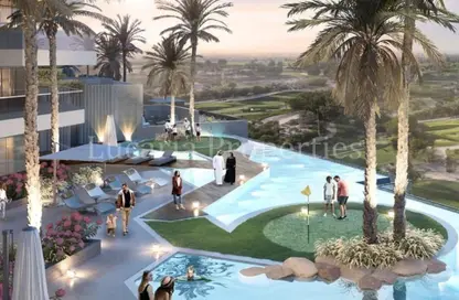 Apartment - 1 Bedroom - 1 Bathroom for sale in Golf Greens 2 Tower B - Golf Greens 2 - Golf Greens - DAMAC Hills - Dubai