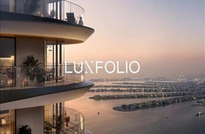 Apartment - 1 Bedroom - 1 Bathroom for sale in Seapoint Tower 2 - Seapoint - EMAAR Beachfront - Dubai Harbour - Dubai