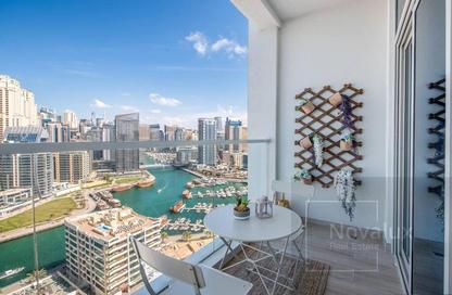 Apartment - Studio - 1 Bathroom for rent in Studio One - Dubai Marina - Dubai