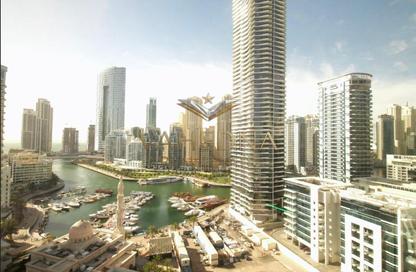 شقة - غرفة نوم - 2 حمامات للايجار في برج إسكان - دبي مارينا - دبي