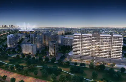 Apartment - Studio - 1 Bathroom for sale in Azizi Grand - Dubai Sports City - Dubai
