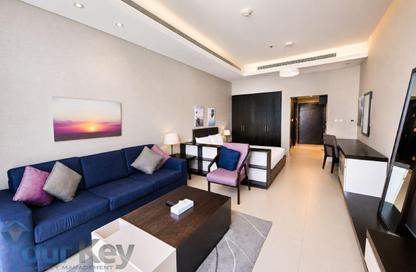 Apartment - Studio - 1 Bathroom for rent in Al Jowhara Tower - Corniche Road - Abu Dhabi