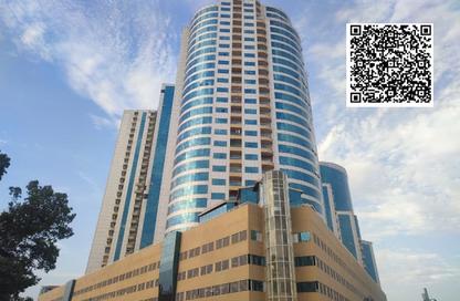 شقة - 1 - 2 للايجار في أورينت تاور 1 - أورينت تاور - البستان - عجمان