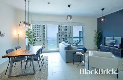 Apartment - 1 Bedroom - 2 Bathrooms for rent in Paloma Tower - Marina Promenade - Dubai Marina - Dubai