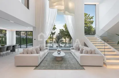 Villa - 4 Bedrooms - 5 Bathrooms for rent in Garden Hall - Mediterranean Clusters - Jumeirah Islands - Dubai Villa - 4 Bedrooms - 5 Bathrooms for rent in Garden Hall - Mediterranean Clusters - Jumeirah Islands - Dubai