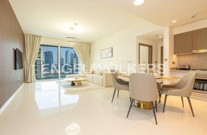 Apartment - 1 - 2 for rent in Grand Bleu Tower 2 - Grand Bleu - Emaar Beachfront - Dubai Harbour - Dubai