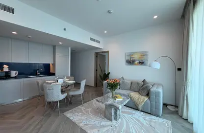 شقة - 2 غرف نوم - 2 حمامات للايجار في بنينسولا ثري - بنينسولا - الخليج التجاري - دبي