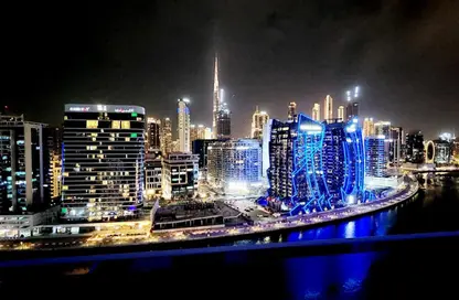 Apartment - 2 Bedrooms - 3 Bathrooms for rent in Waves Tower - Business Bay - Dubai