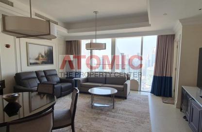النزل و الشقق الفندقية - 2 غرف نوم - 3 حمامات للايجار في جادة كمبينسكي - وسط مدينة دبي - دبي