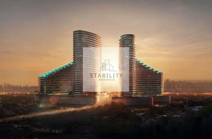 Apartment - Studio - 1 Bathroom for sale in Binghatti Skyflame 1 - Binghatti Skyflame - Majan - Dubai Land - Dubai