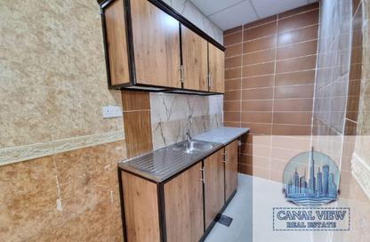 Apartment - Studio - 1 Bathroom for rent in Khalifa City A - Khalifa City - Abu Dhabi