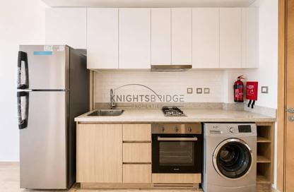 Apartment - Studio - 1 Bathroom for rent in Azizi Aura - Downtown Jebel Ali - Dubai