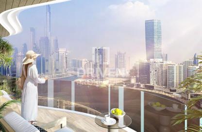 Apartment - Studio - 1 Bathroom for sale in Chic Tower - Business Bay - Dubai