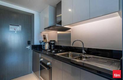 Apartment - Studio - 1 Bathroom for rent in Damac Maison Prive A - Damac Maison Prive - Business Bay - Dubai