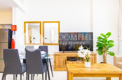 Apartment - 1 - 1 for rent in Binghatti Avenue - Al Jaddaf - Dubai