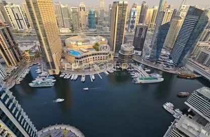 Apartment - 5 Bedrooms - 6 Bathrooms for rent in Bay Central Tower West - Bay Central - Dubai Marina - Dubai