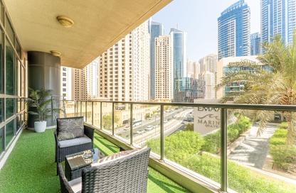 Apartment - 2 Bedrooms - 2 Bathrooms for rent in Marina Quays West - Marina Quays - Dubai Marina - Dubai