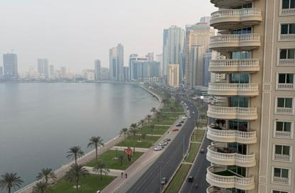 Apartment - 2 - 4 for sale in Al Dana Tower - Al Majaz 3 - Al Majaz - Sharjah