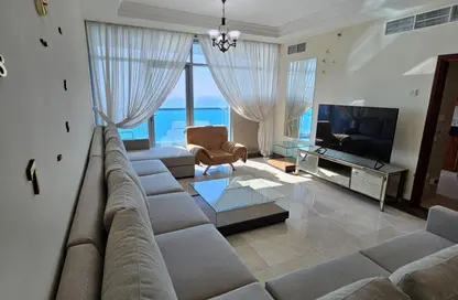Apartment - 3 Bedrooms - 3 Bathrooms for rent in Ajman Corniche Residences - Ajman Corniche Road - Ajman