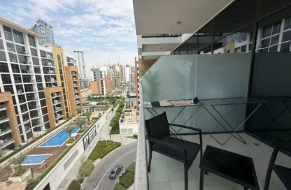 Apartment - Studio - 1 Bathroom for rent in Azizi Riviera 25 - AZIZI Riviera - Meydan One - Meydan - Dubai