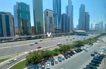 شقة - غرفة نوم - 2 حمامات للايجار في برج دي ايكس بي - شارع الشيخ زايد - دبي