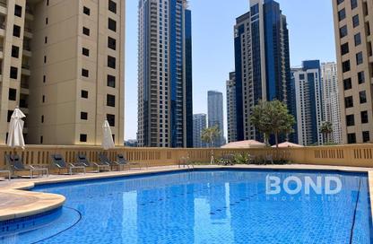 Apartment - 1 Bedroom - 2 Bathrooms for rent in Rimal 3 - Rimal - Jumeirah Beach Residence - Dubai