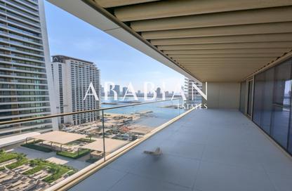 Apartment - 2 - 3 for rent in Grand Bleu Tower 2 - Emaar Beachfront - Dubai Harbour - Dubai