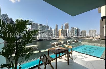 Apartment - Studio - 1 Bathroom for rent in Binghatti Canal - Business Bay - Dubai