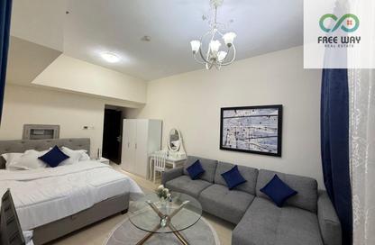 Apartment - Studio - 1 for rent in Jasmine Towers - Garden City - Ajman
