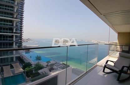 Apartment - 2 - 2 for rent in Grand Bleu Tower 2 - Grand Bleu - Emaar Beachfront - Dubai Harbour - Dubai
