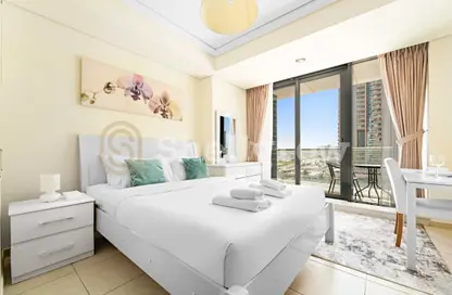 Apartment - Studio - 1 Bathroom for rent in Goldcrest Views 1 - JLT Cluster V - Jumeirah Lake Towers - Dubai