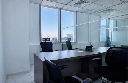 Office Space - Studio - 1 Bathroom for rent in The Prism - Business Bay - Dubai