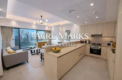 شقة - غرفة نوم - 2 حمامات للايجار في أورا الحاجز - أبراج بحيرات الجميرا - دبي