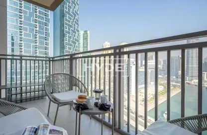 شقة - غرفة نوم - 1 حمام للايجار في 5242 تاور 2 - 5242 - دبي مارينا - دبي