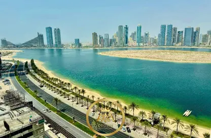 Apartment - 2 Bedrooms - 3 Bathrooms for rent in Al Mamzar Tower - Al Mamzar - Sharjah - Sharjah