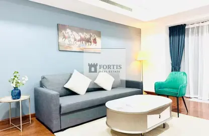 شقة - غرفة نوم - 1 حمام للايجار في برج الأميرة - دبي مارينا - دبي