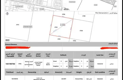 Land - Studio for sale in Al Jurf Industrial 2 - Al Jurf Industrial - Ajman