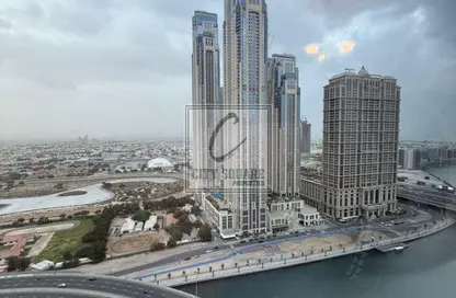 شقة - غرفة نوم - 2 حمامات للايجار في ذا كورت تاور - الخليج التجاري - دبي